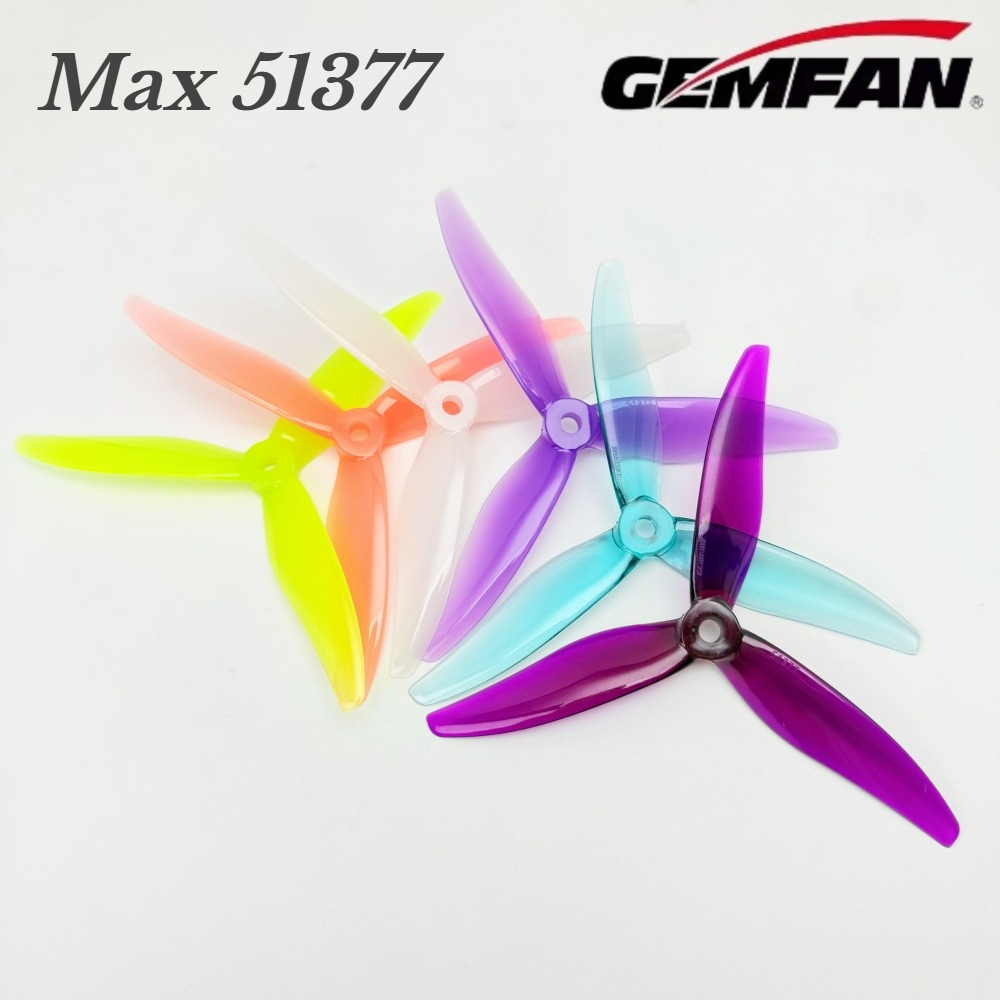 Fpv Drone Propeller - 2ペア Gemfan Hurricane 51377 MAX 5インチ