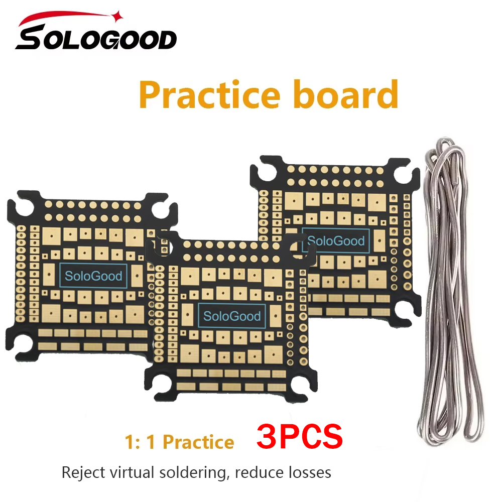 SoloGood はんだ付け練習ボード 30.5*30.5m - Fpv Drone Tool Kit のレビューと価格